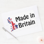 Made in Britain Rechteckiger Aufkleber (Umschlag)