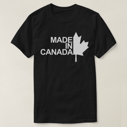 Made in Canada 2 T-Shirt (Design vorne)
