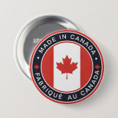 Made in Canada Button (Vorne & Hinten)