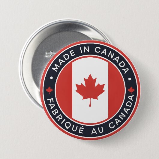 Made in Canada Button (Vorne & Hinten)