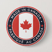 Made in Canada Button (Vorderseite)