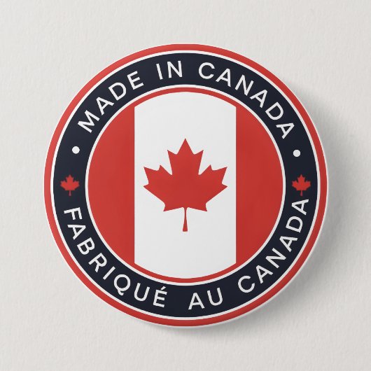 Made in Canada Button (Vorderseite)