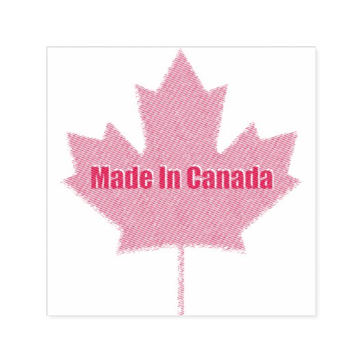Made in Canada Custom Briefmarke Permastempel (Design)