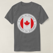 Made in Canada Flag T-Shirt (Design vorne)