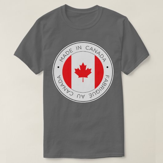 Made in Canada Flag T-Shirt (Design vorne)