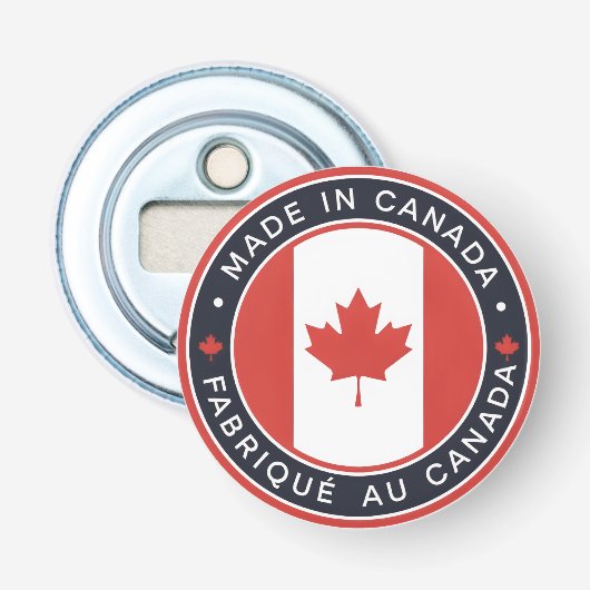 Made in Canada Flaschenöffner (Vorderseite)