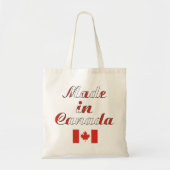 Made in Canada Natural Beige Budget Tote Bag Tragetasche (Vorne)
