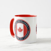 Made in Canada Tasse (Vorderseite Links)
