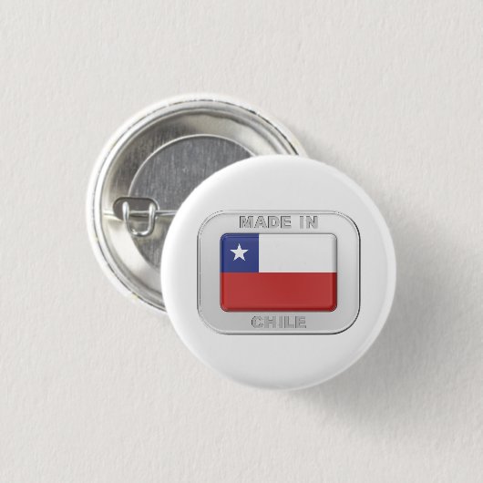 Made in Chile Button (Vorne & Hinten)