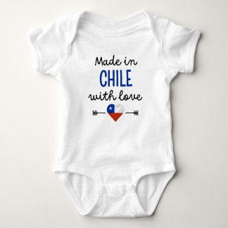Made in Chile mit Liebe Niedlich Baby Strampler