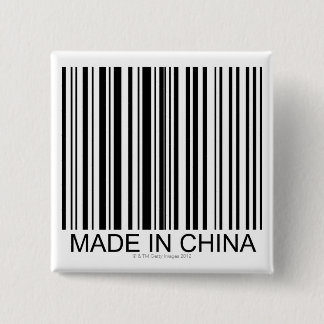 Made in China Button