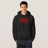 Made in China Flag Barcode Hoodie (Vorne ganz)