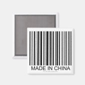 Made in China Magnet (Vorderseite/Rückseite)
