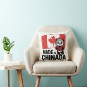 Made in Chinada Panda - Chinese Canadian Kissen (Stuhl )