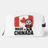 Made in Chinada Panda - Chinese Canadian Waschbeutel (Rückseite)
