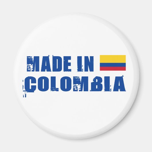 Made in Colombia Magnet (Vorne)