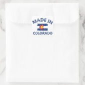 Made in Colorado Quadratischer Aufkleber (Tasche)