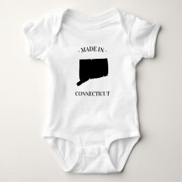 Made in Connecticut CT Baby Bodysuit Baby Strampler