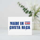 Made in Costa Rica Postkarte (Stehend Vorderseite)