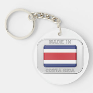 Made in Costa Rica Schlüsselanhänger
