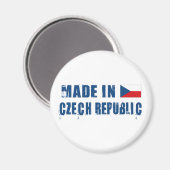Made in Czech Republic Magnet (Vorderseite/Rückseite)