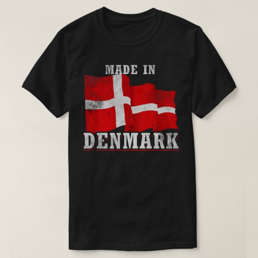 Made in Dänemark T-Shirt (Design vorne)