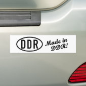 Made in DDR Autoaufkleber (Auf Auto)