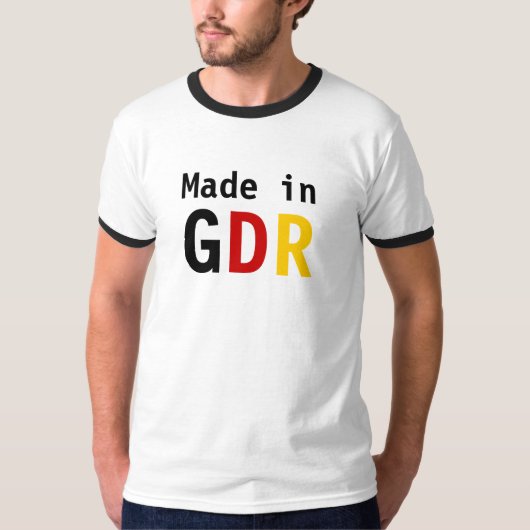 Made in DDR T-Shirt (Vorderseite)