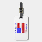 Made in Delco benutzerdefinierbar Gepäckanhänger (Vorderseite vertikal)