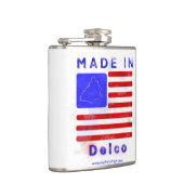 Made in Delco Flachmann (Rechts)