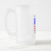 Made in Delco Mattglas Bierglas (Links)