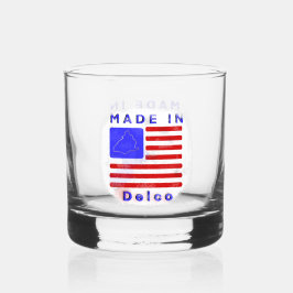 Made in Delco Whiskyglas