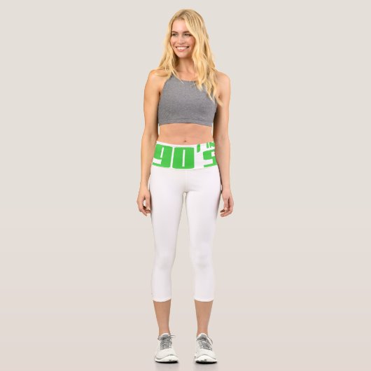 Made in den 90er Jahren Capri Leggings (Vorderseite)