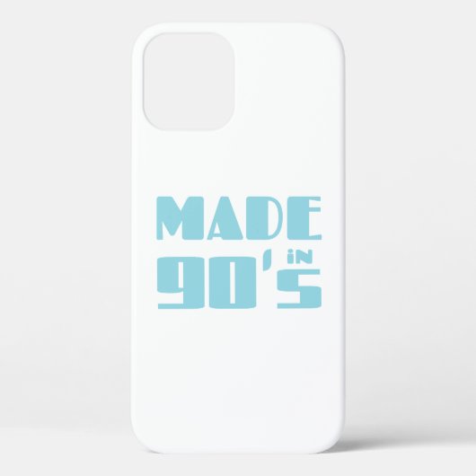 Made in den 90er Jahren Case-Mate iPhone Hülle (Rückseite)