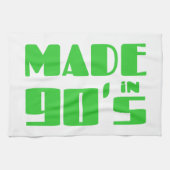 Made in den 90er Jahren Geschirrtuch (Horizontal)