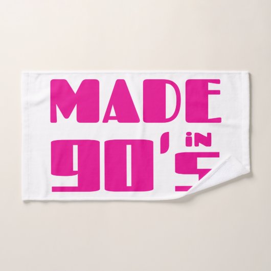 Made in den 90er Jahren Handtuch (Handtuch)