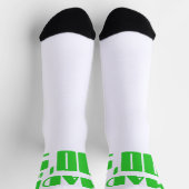 Made in den 90er Jahren Socken (Oben)