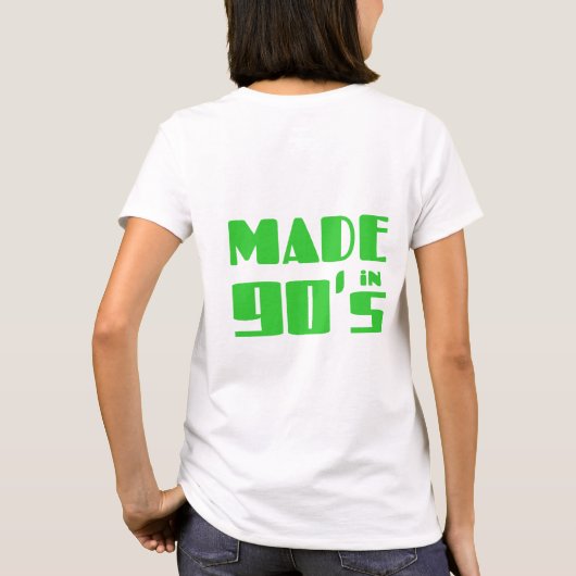 Made in den 90er Jahren T-Shirt (Rückseite)