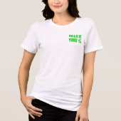 Made in den 90er Jahren Tri-Blend Shirt (Vorderseite)