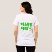 Made in den 90er Jahren Tri-Blend Shirt (Rückseite voll)