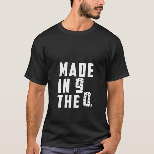 Made in den 90ern T-Shirt (Vorderseite)
