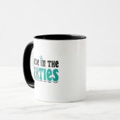 Made in den sechziger Jahren Tasse (Vorderseite Links)