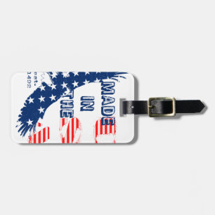 MADE IN DEN USA est. 1492 Gepäckanhänger
