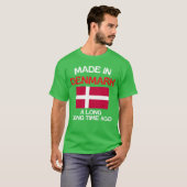 Made In Denmark A Longime Ago Funny Danish Birthda T-Shirt (Vorne ganz)