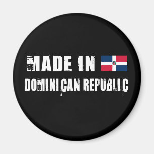 Made in der Dominikanischen Republik Magnet