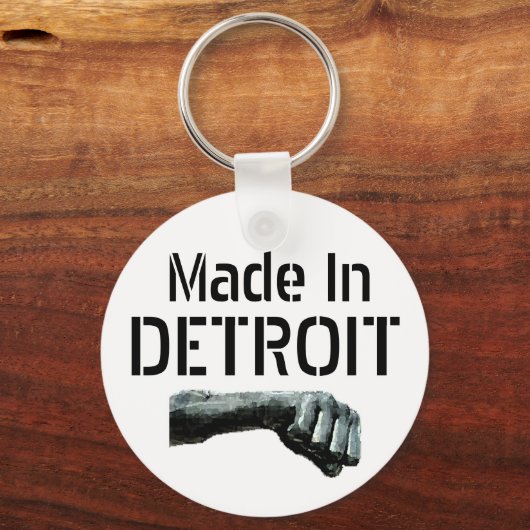 Made in Detroit Schlüsselanhänger (Vorderseite)
