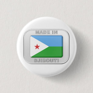 Made in Dschibuti Button