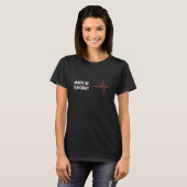 Made in Eldoret Kenya Afrika Ort der Geburt Hometo T-Shirt (Vorne ganz)