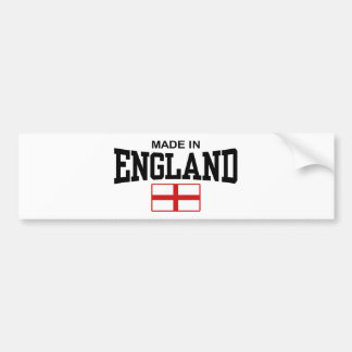 Made in England Autoaufkleber