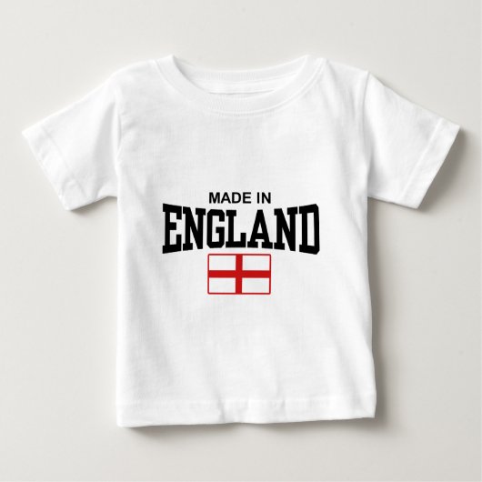 Made in England Baby T-shirt (Vorderseite)